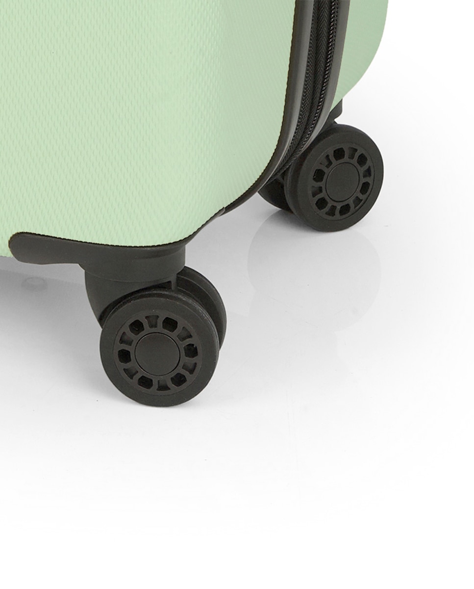 Mala Média Expandível Paradise Xp Rígida com Capacidade de 70 L Verde Água-5