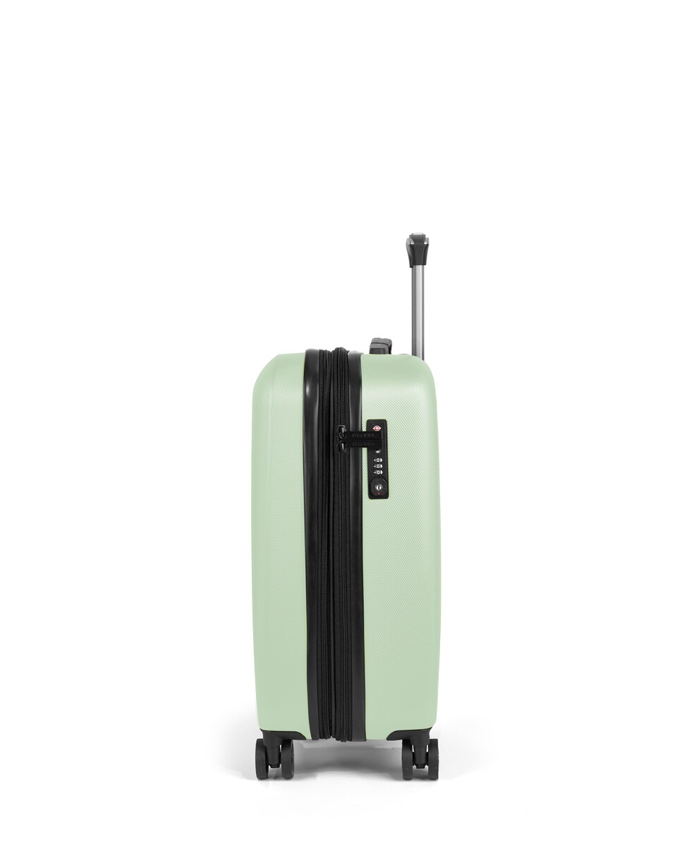 Conjunto de Malas (cabine, Média e Grande) Expansíveis e Necessaire Paradise Xp Rígidas com Capacidade Até 217 L Verde Água-3