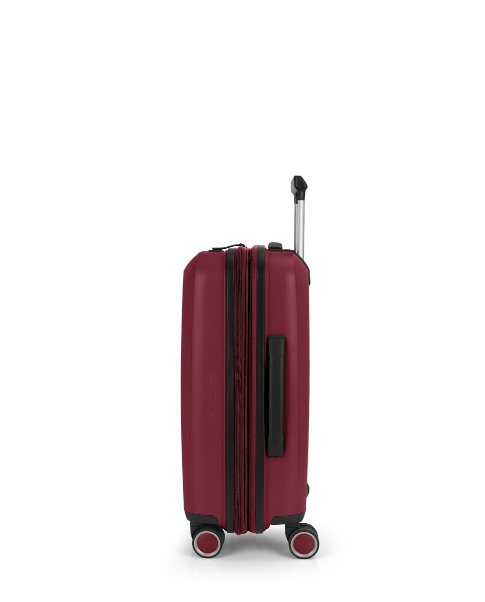 Mala de Cabine Expandível Brooklyn Rígida com Capacidade Até 42,5 L Bordeaux-2