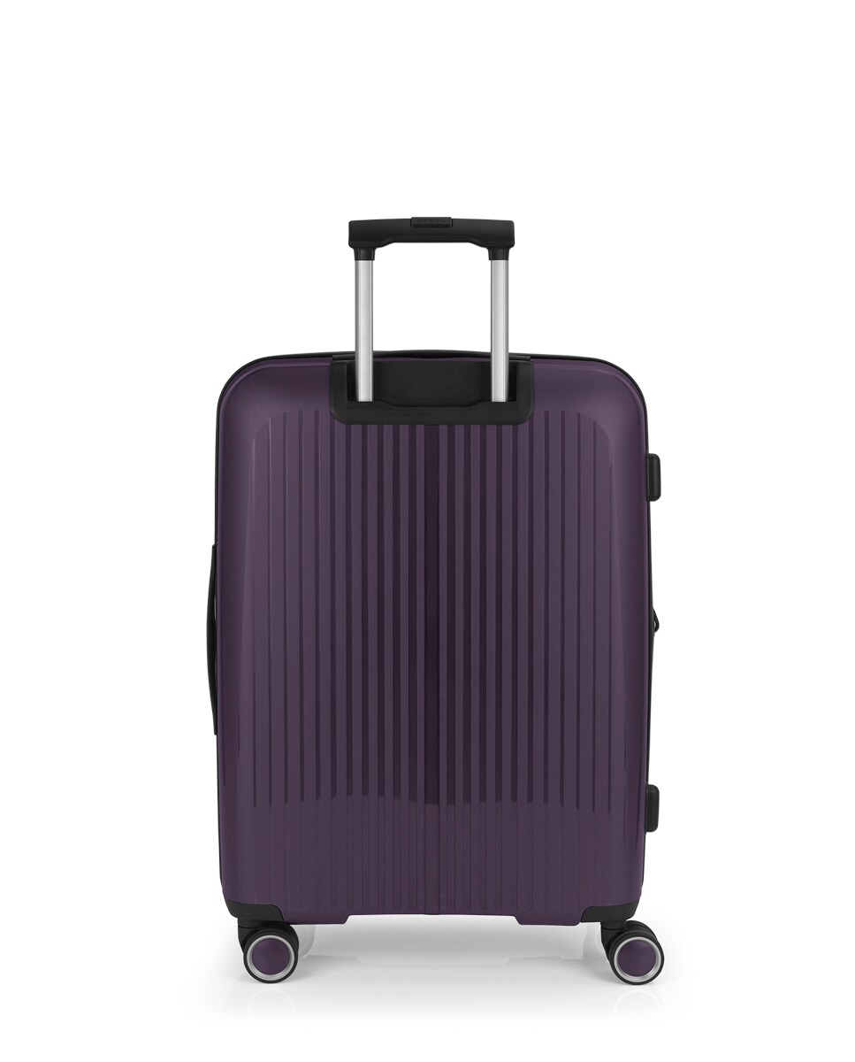 Mala Média Expansível Brooklyn Rígida com Capacidade Até 70 L Roxo-3