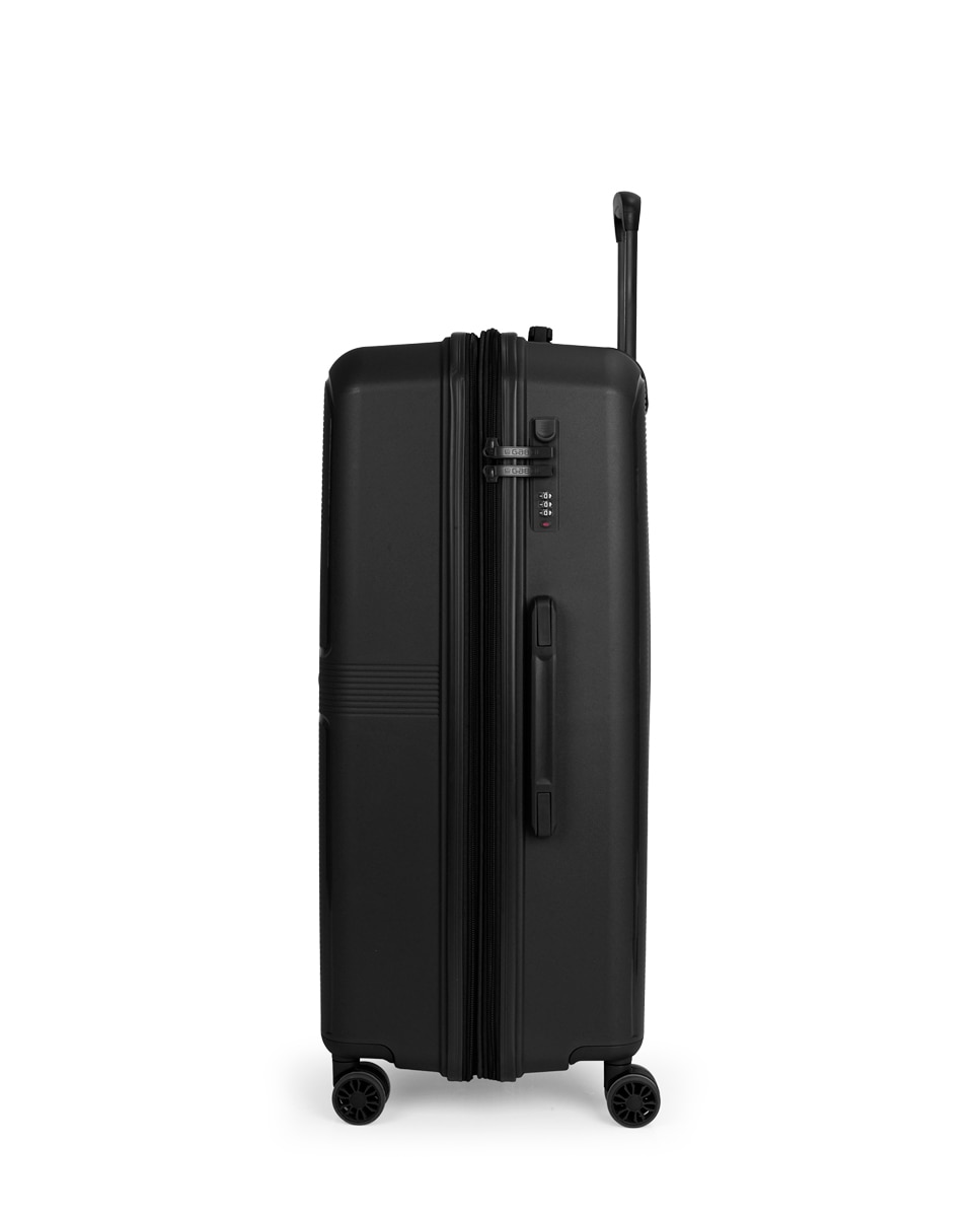 Mala Grande Expansível Steady, com Capacidade de 93,7 L Preto-2