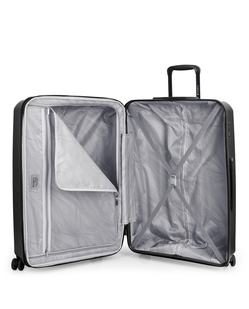 Conjunto de Malas Expansíveis (média e Grande) Steady, com Capacidade Até 157 L Preto-4