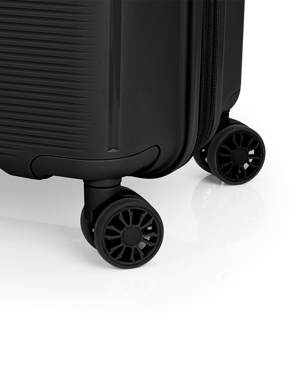 Conjunto de Malas Expansíveis (média e Grande) Steady, com Capacidade Até 157 L Preto-5