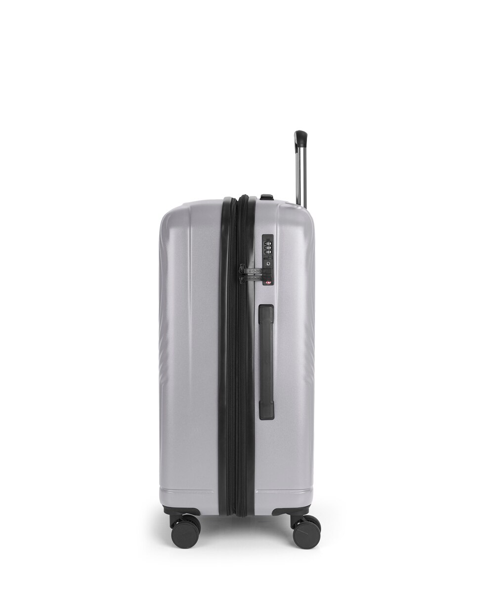 Mala Média Expandível Radar com Capacidade de 72,6 L Prata-2