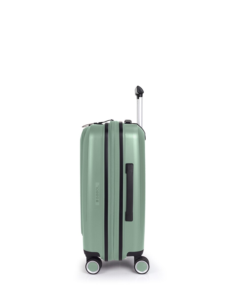 Mala de Cabine com Bolso para Portátil Expansível Brooklyn Rígida com Capacidade Até 42,5 L Verde-2
