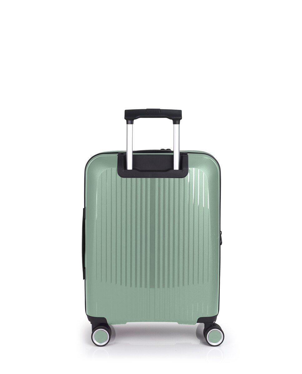 Mala de Cabine com Bolso para Portátil Expansível Brooklyn Rígida com Capacidade Até 42,5 L Verde-3
