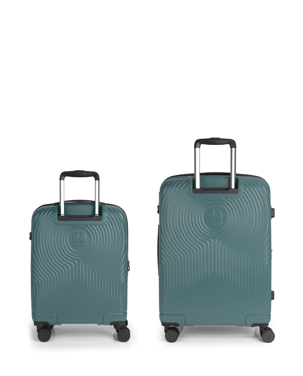 Conjunto de Malas Expansíveis (cabine e Média) Radar com Capacidade Até 110 L Verde-3