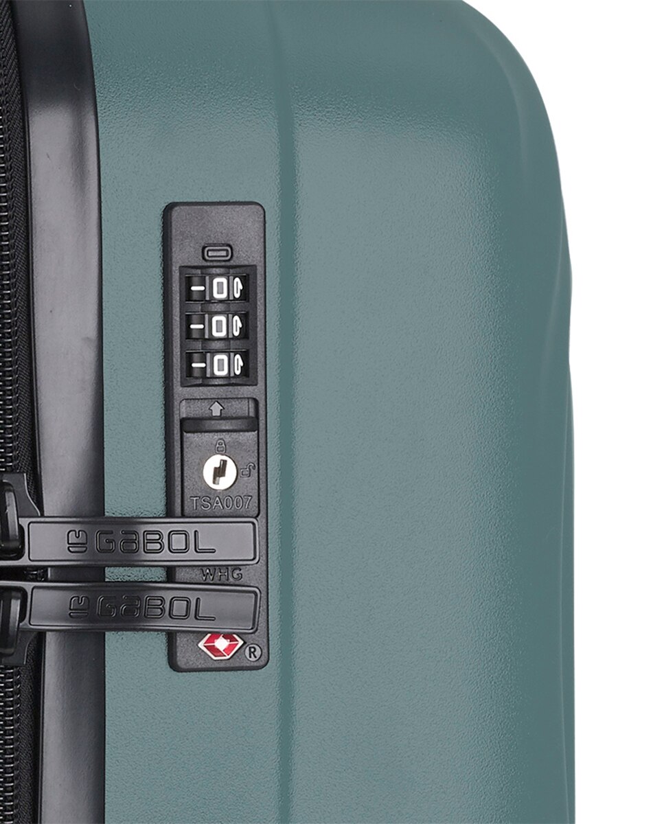 Conjunto de Malas Expansíveis (cabine e Média) Radar com Capacidade Até 110 L Verde-6