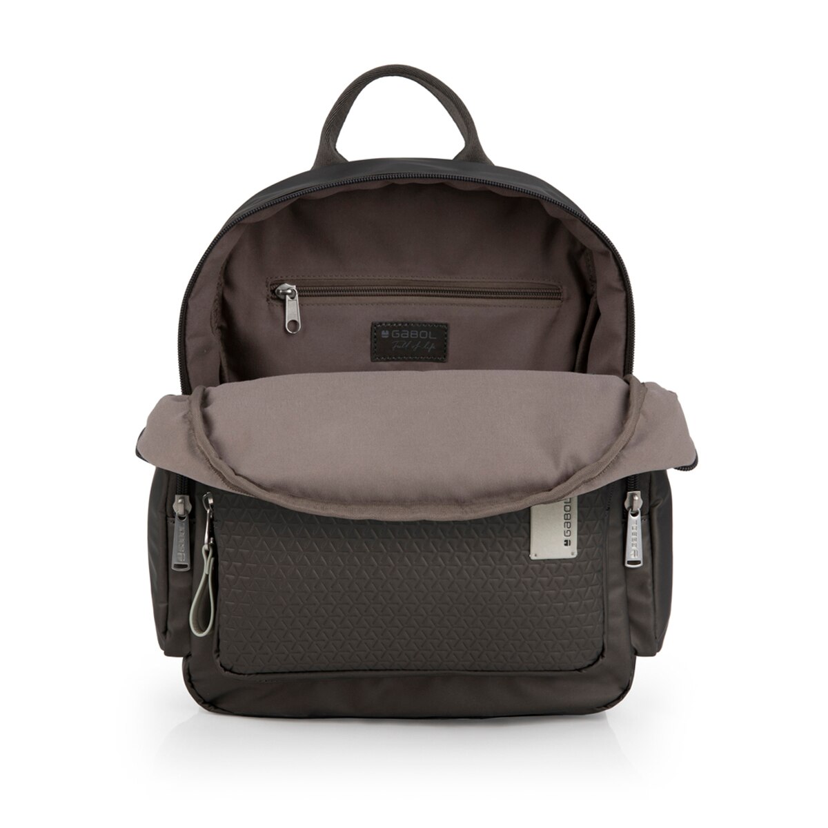Mochila Judith Multibolsos Cinzento-4