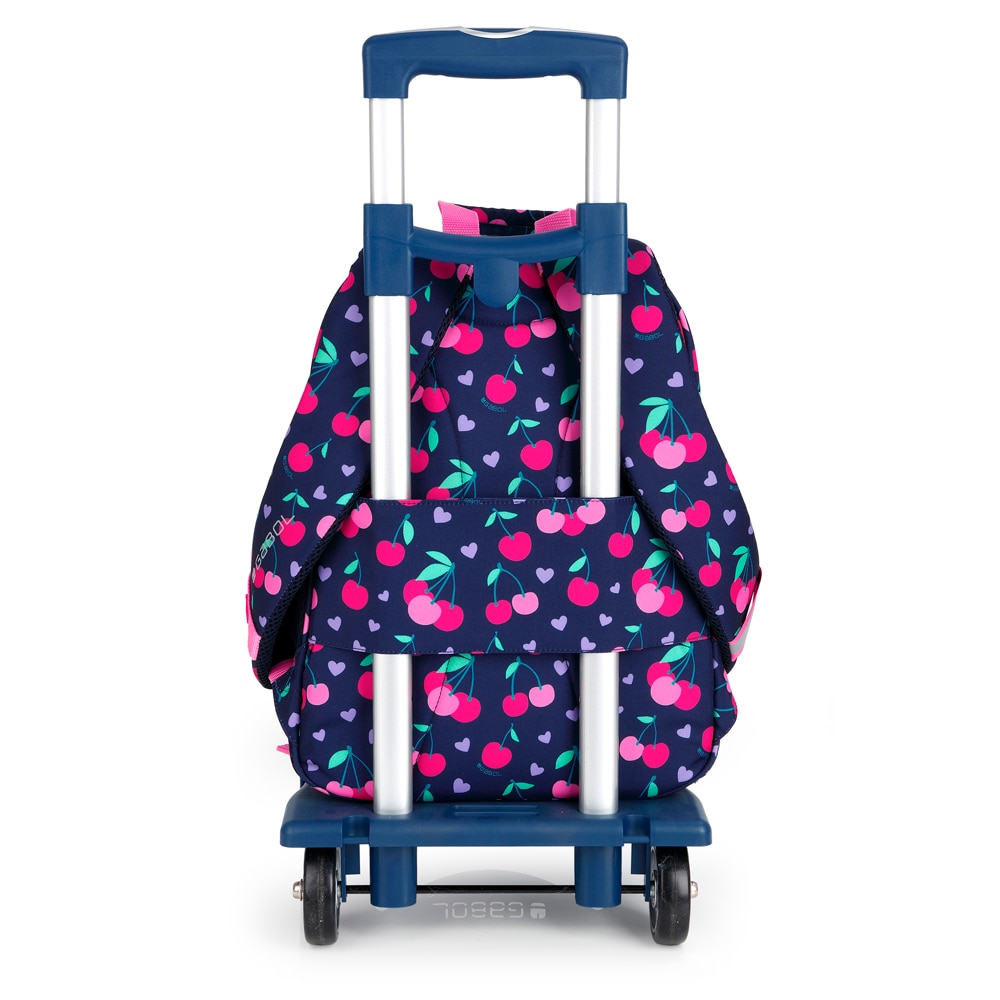 Mochila com Acople a Carro Gabol Sweet de Poliéster Resistente À Água Azul-marinho-5