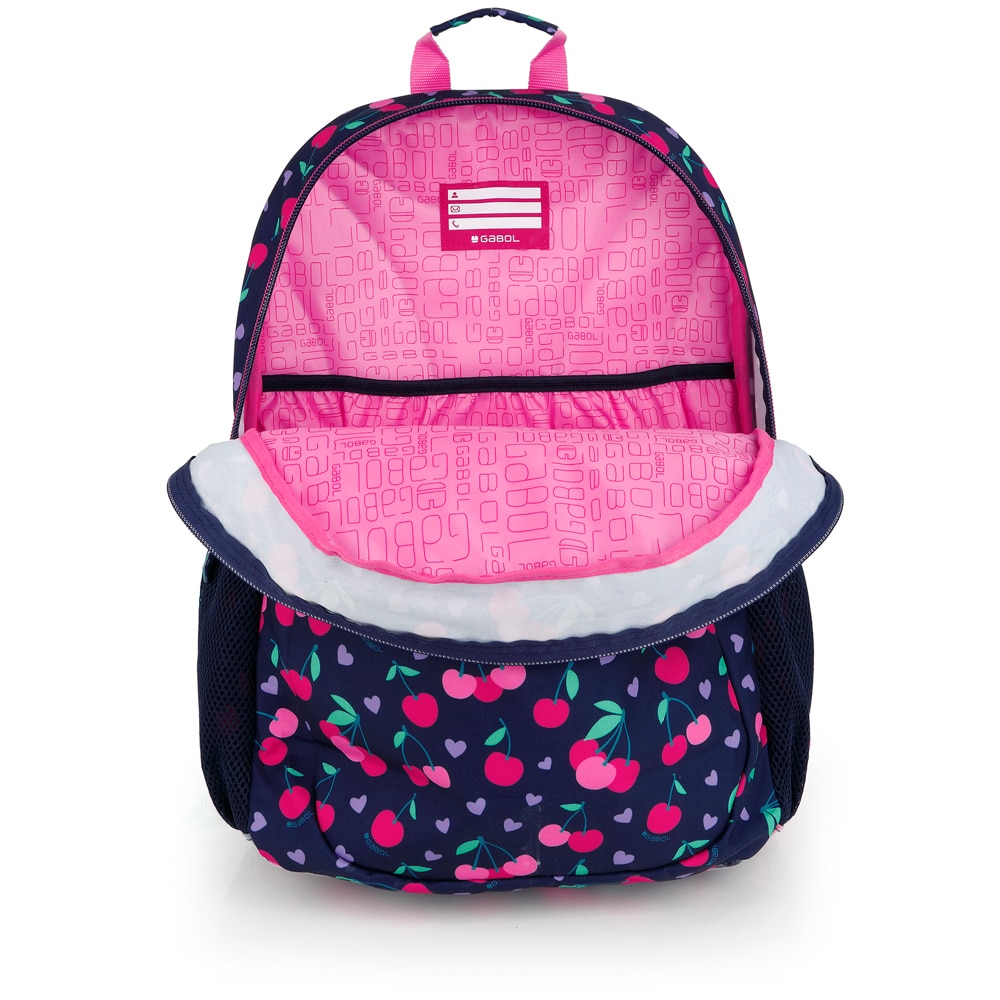 Mochila com Acople a Carro Gabol Sweet de Poliéster Resistente À Água Azul-marinho-5