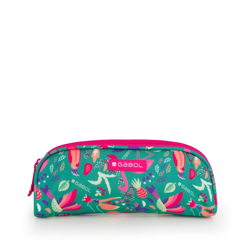 Imagem 0 de Estojo Duplo Gabol Vida de Poliéster Resistente À Água