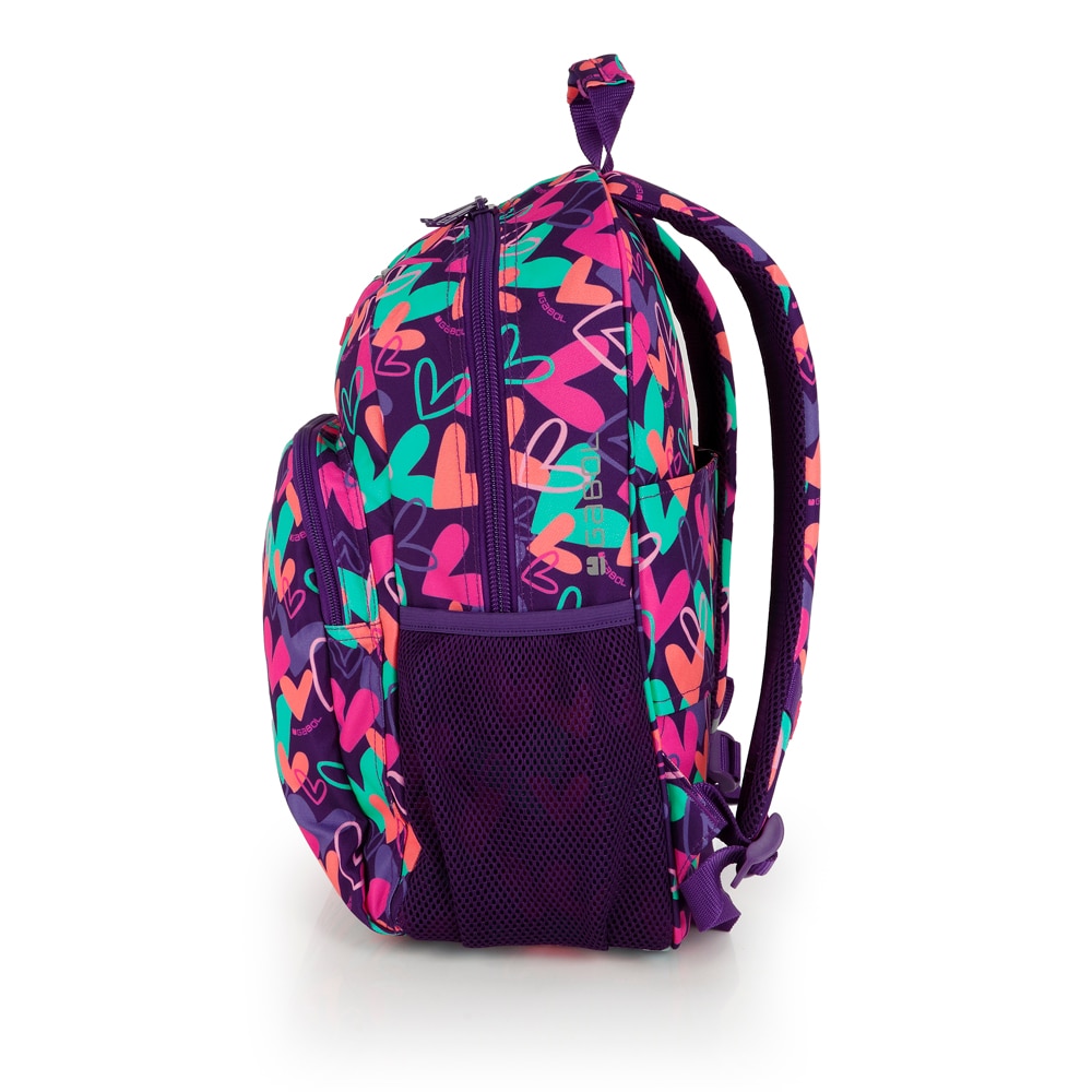 Mochila Adaptável a Carro Gabol Kokoro de Poliéster Resistente À Água Roxo-2