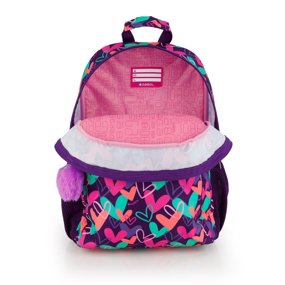 Mochila Adaptável a Carro Gabol Kokoro de Poliéster Resistente À Água Roxo-4
