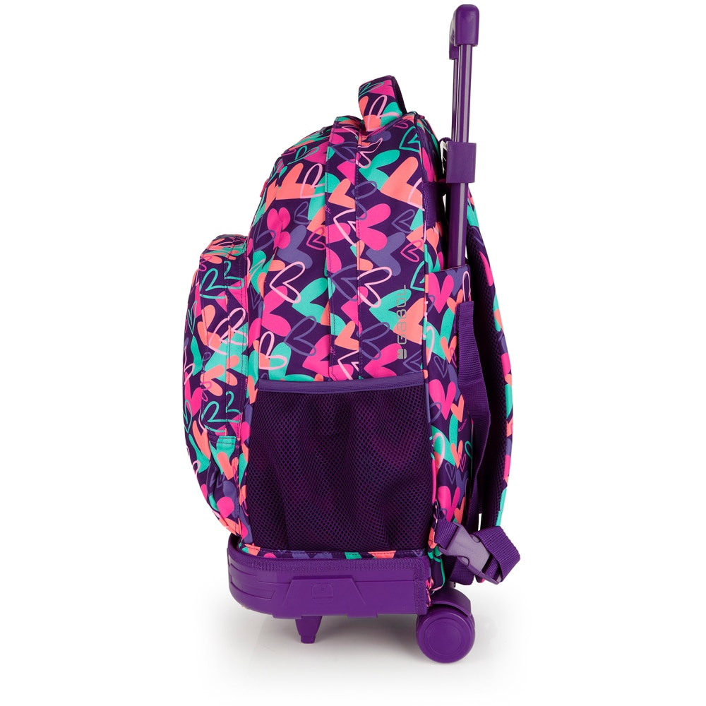 Mochila com Rodas Desmontável Gabol Kokoro de Poliéster Resistente À Água Roxo-2
