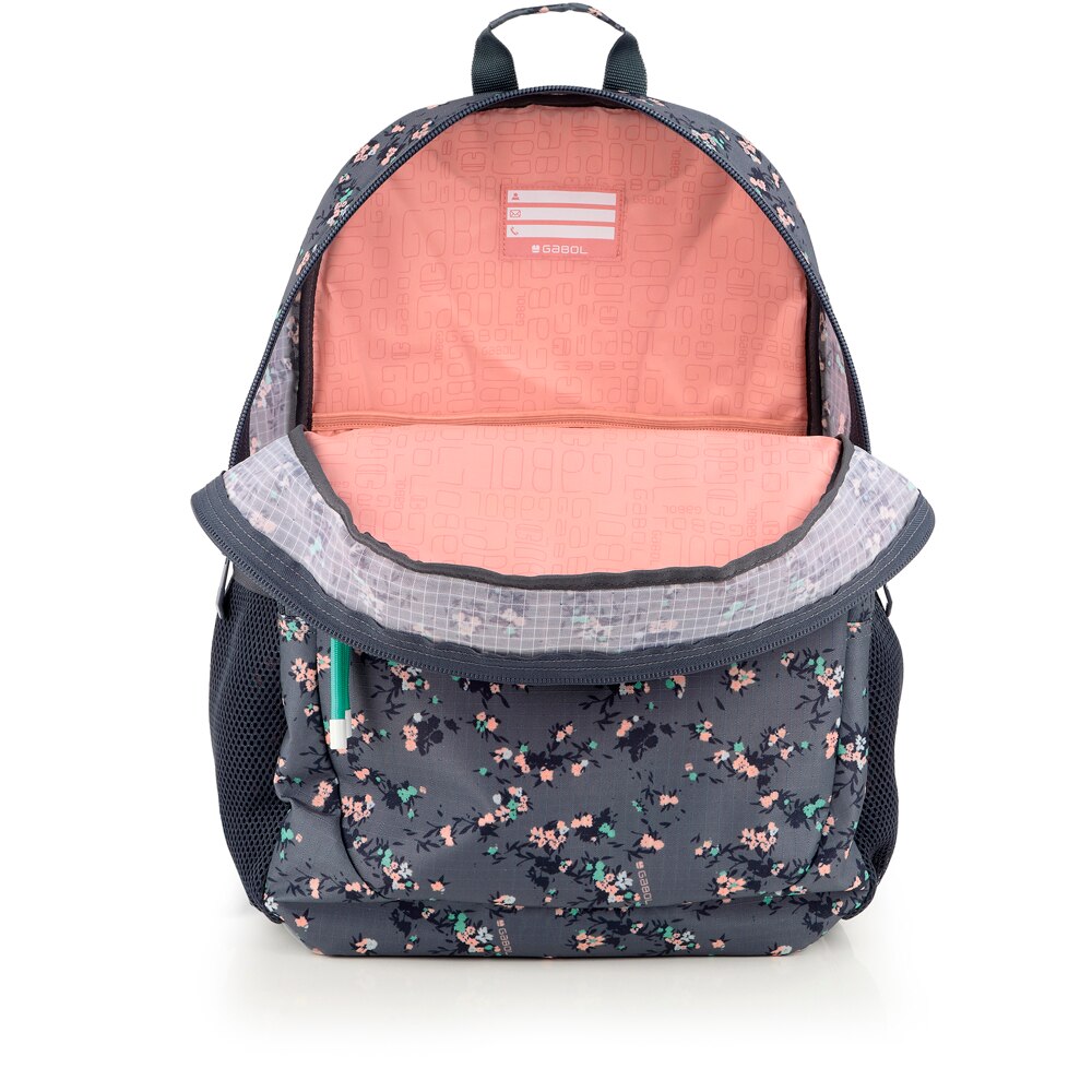 Mochila Adaptável a Carrinho Gabol Secret de Poliéster Resistente À Água Cinzento-5