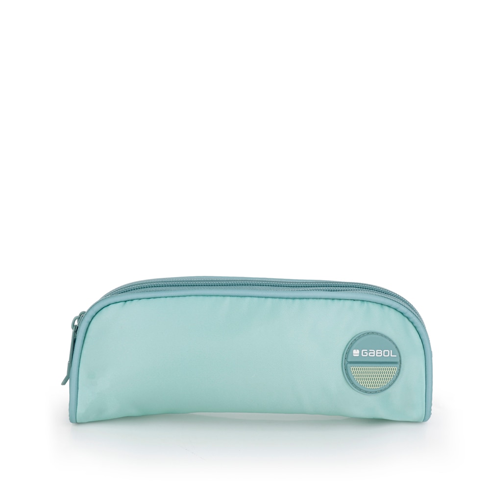 Estojo Duplo Gabol Whisper de Poliéster Resistente À Água Verde-menta-1
