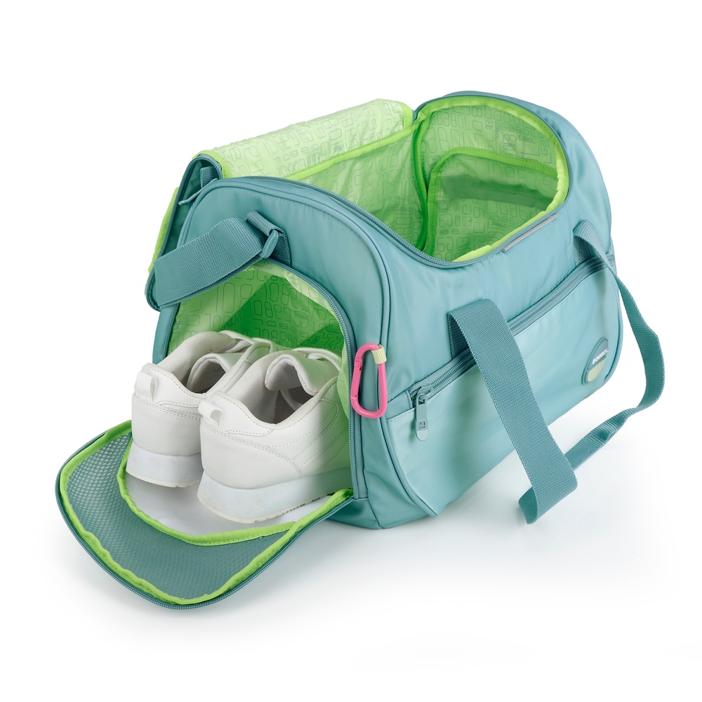 Mala de Viagem Gabol Whisper de Poliéster Resistente À Água Verde-menta-6
