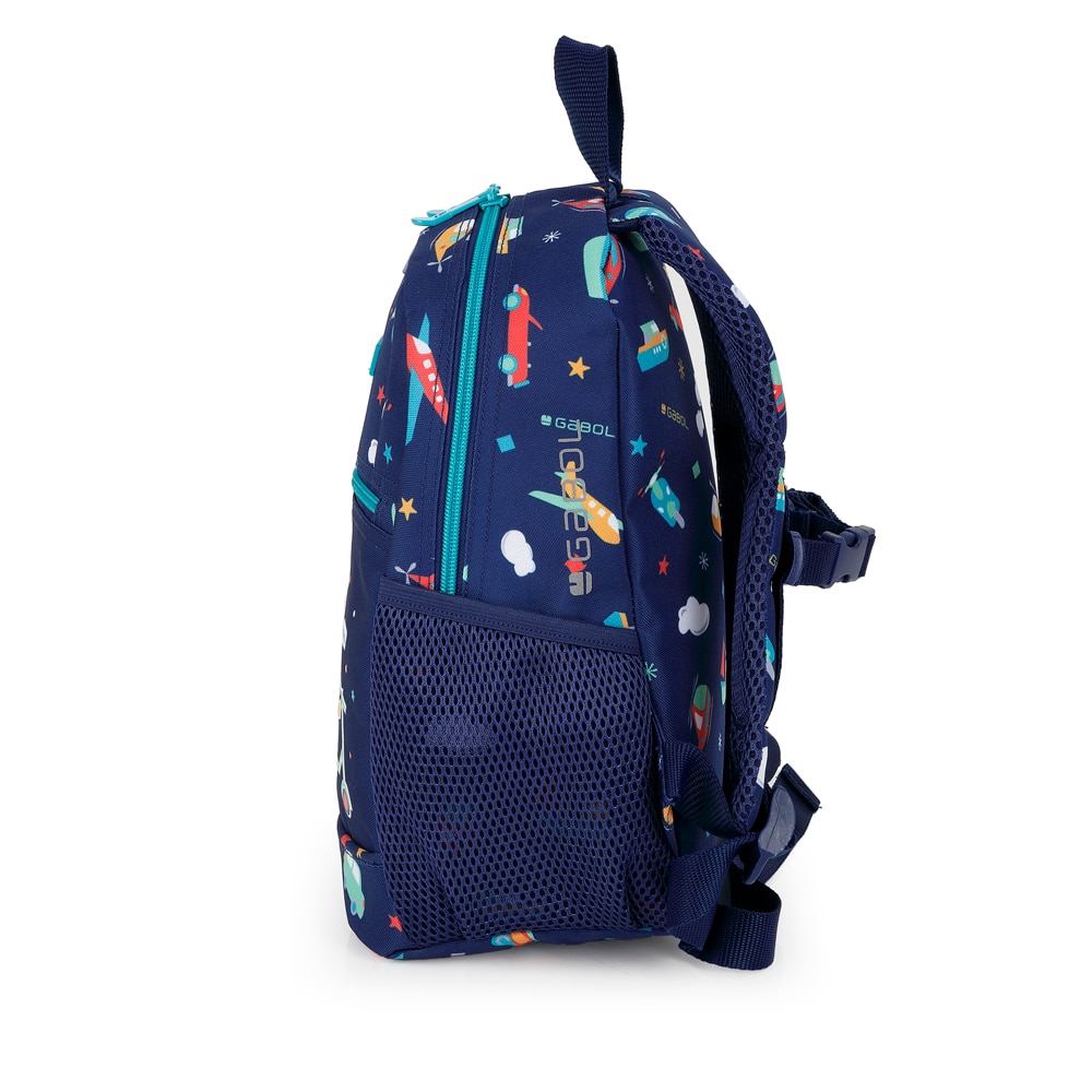 Mochila Mini Gabol Speedy de Poliéster Resistente À Água Azul-marinho-2
