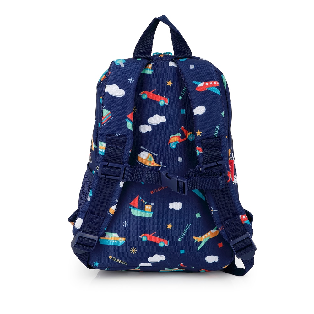 Mochila Mini Gabol Speedy de Poliéster Resistente À Água Azul-marinho-4