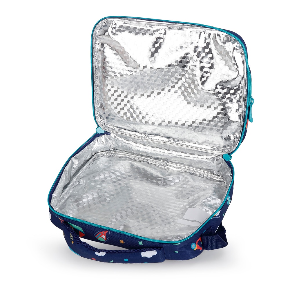 Porta-alimentos Térmico Gabol Speedy de Poliéster Resistente À Água Azul-marinho-4