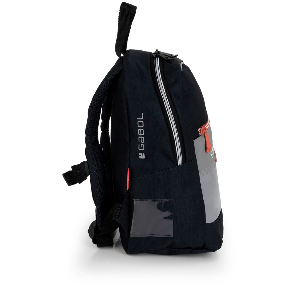 Mochila Mini Gabol Trick de Poliéster Resistente À Água Cinzento-2