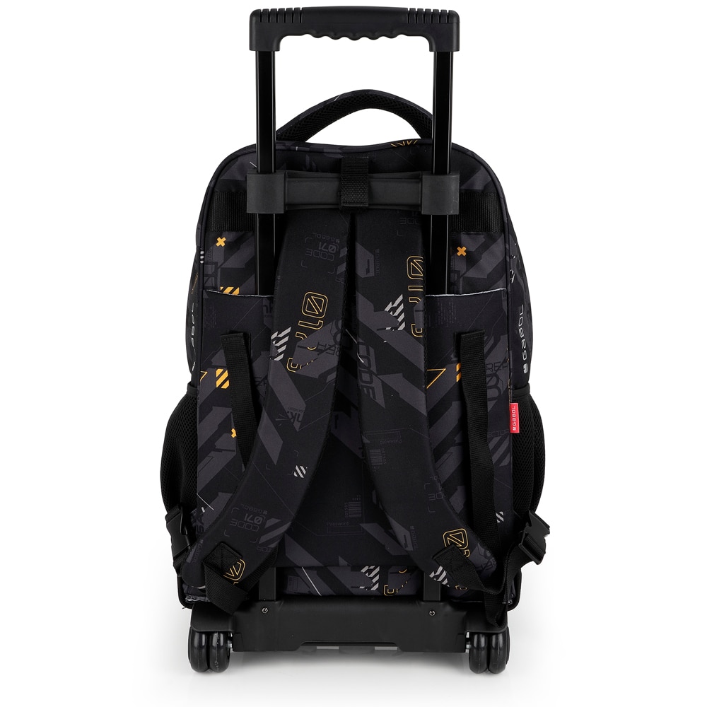 Mochila com Rodas Desmontável Gabol Byte de Poliéster Resistente À Água Preto-3