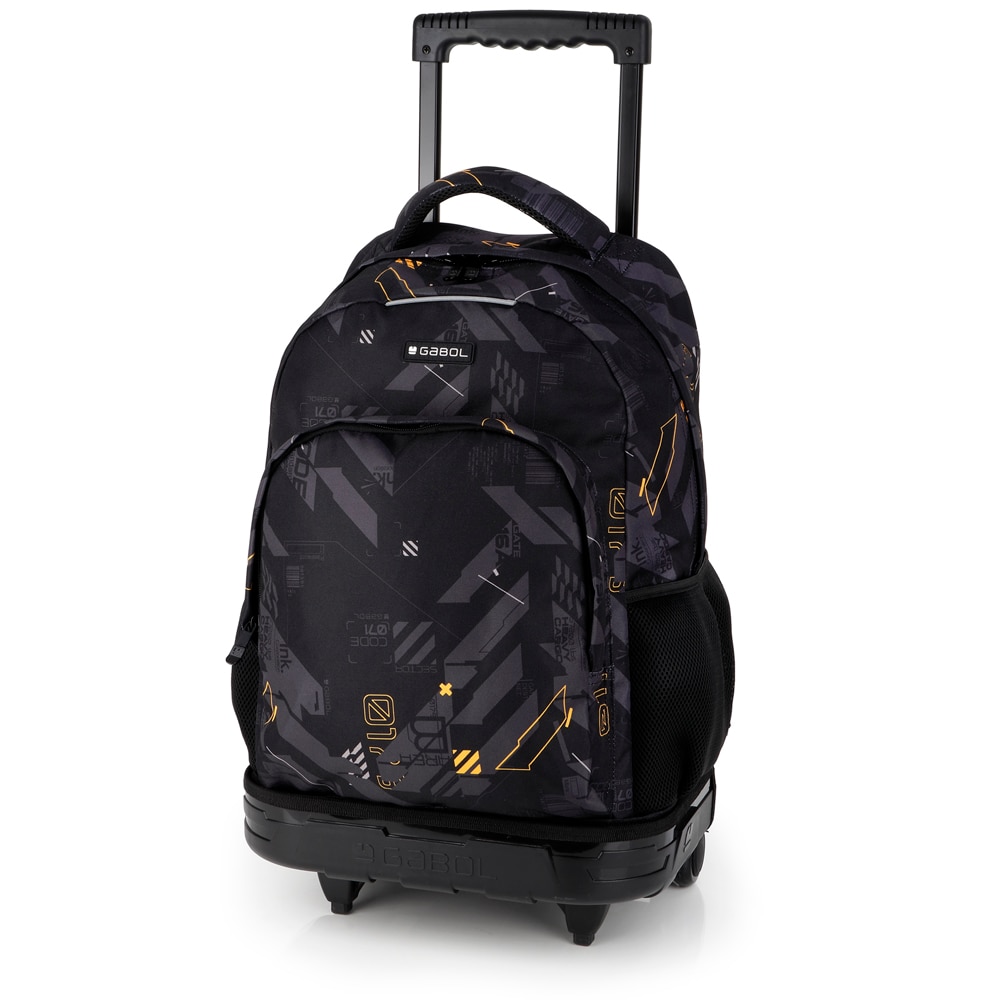 Mochila com Rodas Desmontável Gabol Byte de Poliéster Resistente À Água Preto-5