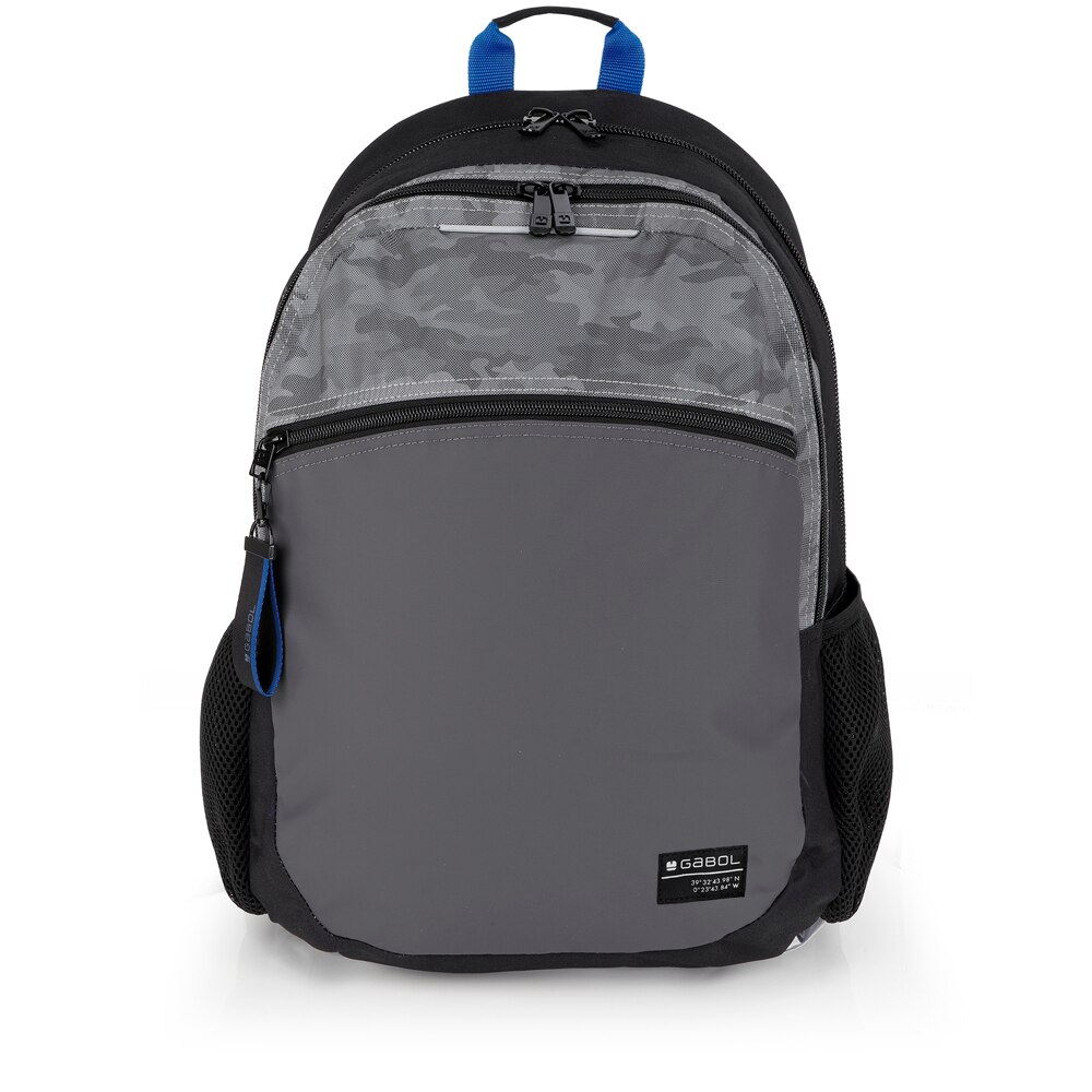 Mochila Adaptável a Carro Gabol Soul Refletor e Resistente À Água Preto-1