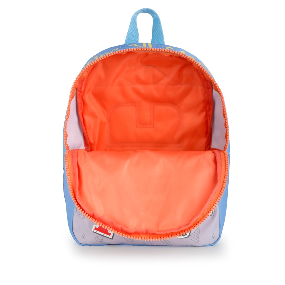Mochila Infantil Gabol Staff Charlie de Poliéster Resistente À Água Cinzento-4