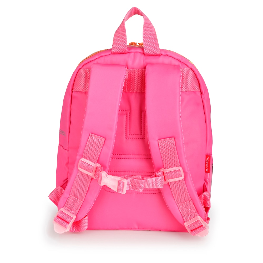 Mochila Infantil Gabol Staff Betty de Poliéster Resistente À Água Rosa-3