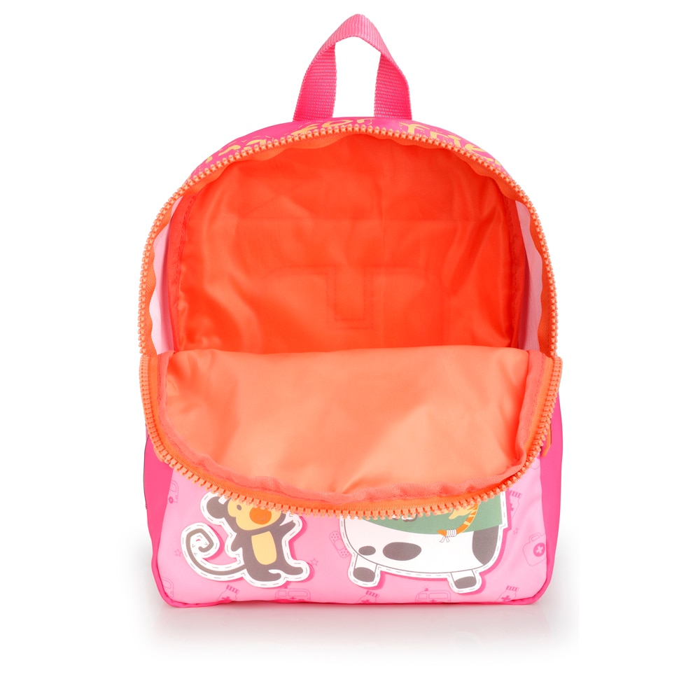 Mochila Infantil Gabol Staff Betty de Poliéster Resistente À Água Rosa-4