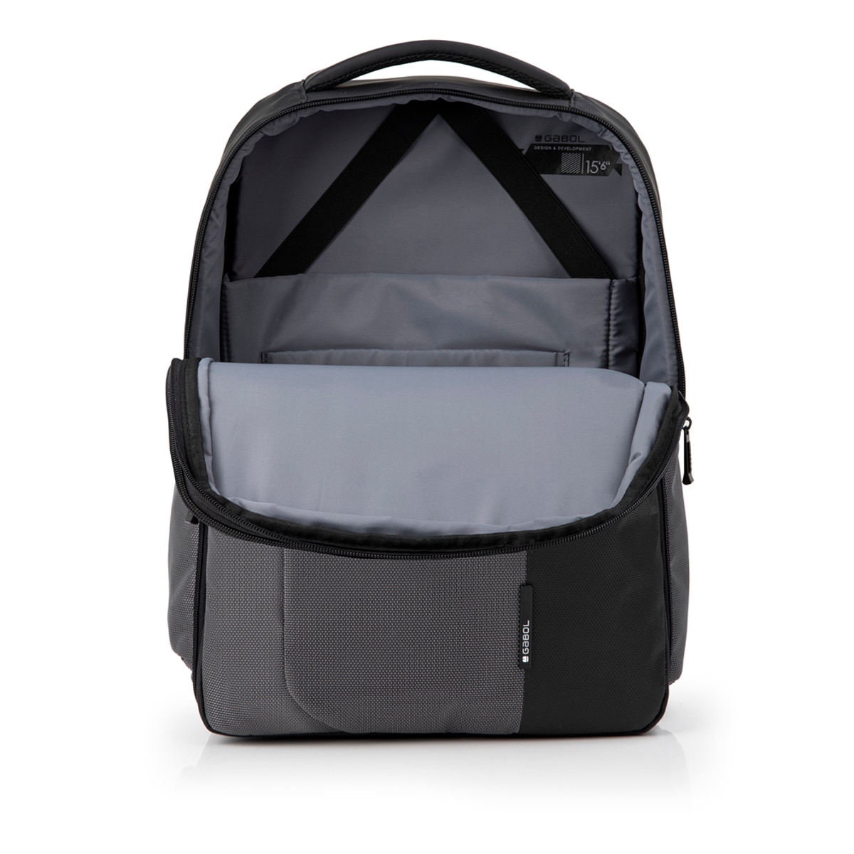 Mochila para Portátil Record Expandível Cinzento-5