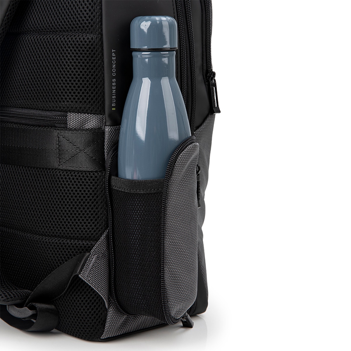 Mochila para Portátil Record Expandível Cinzento-6
