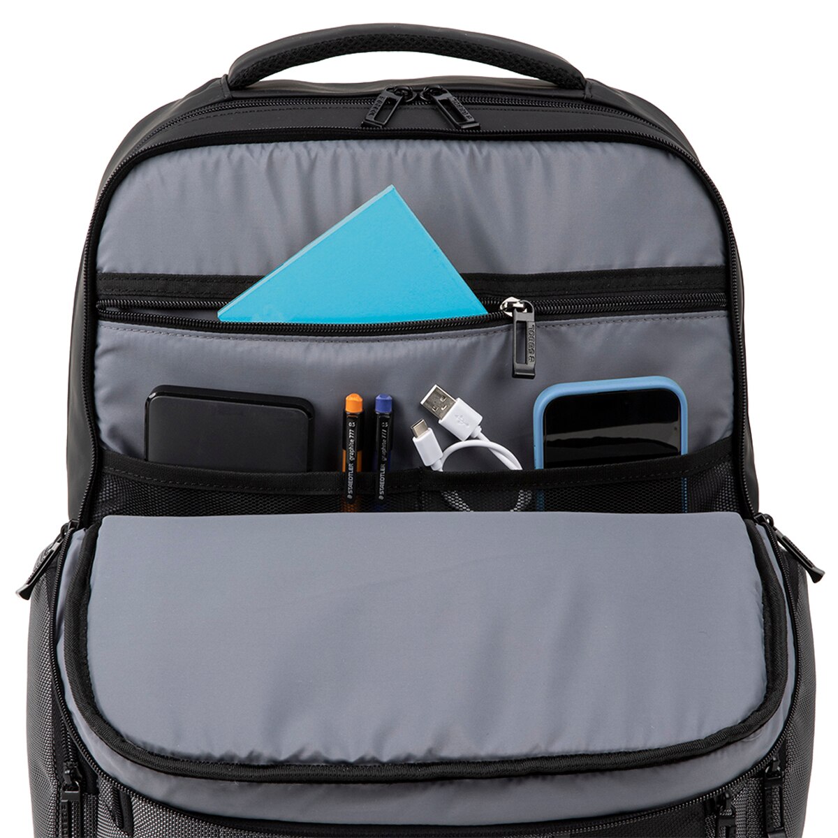Mochila Record para Computador Portátil 14'' Cinzento-6