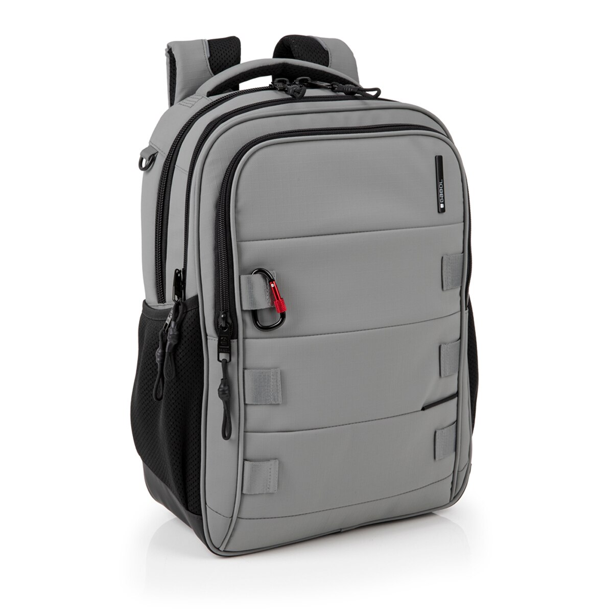 Mochila para Portátil Disk 3 Dptos Cinzento-claro-5