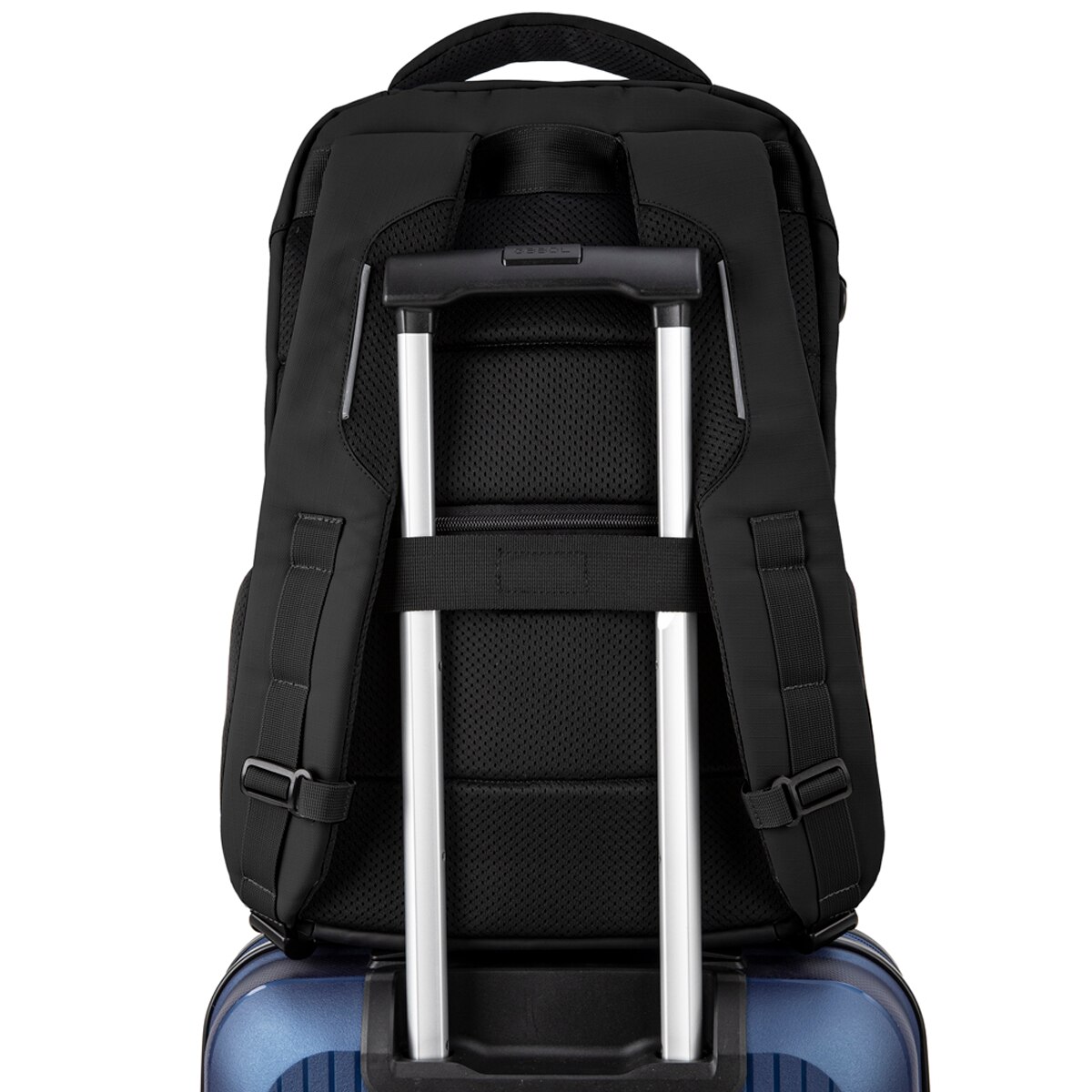 Mochila de Viagem Disk 2 Dptos Preto-6