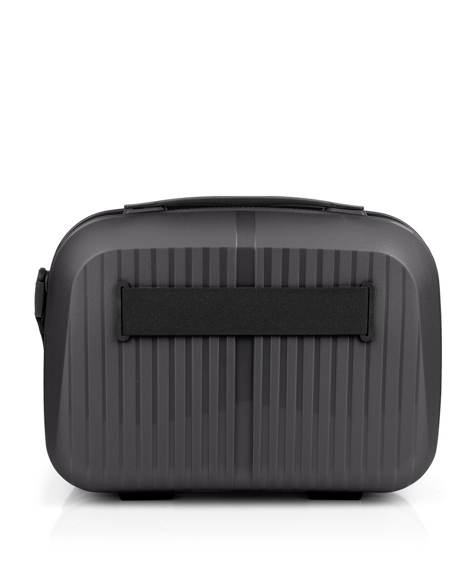 Necessaire Rígido Brooklyn com Capacidade de 13,8 L Cinzento-escuro-3