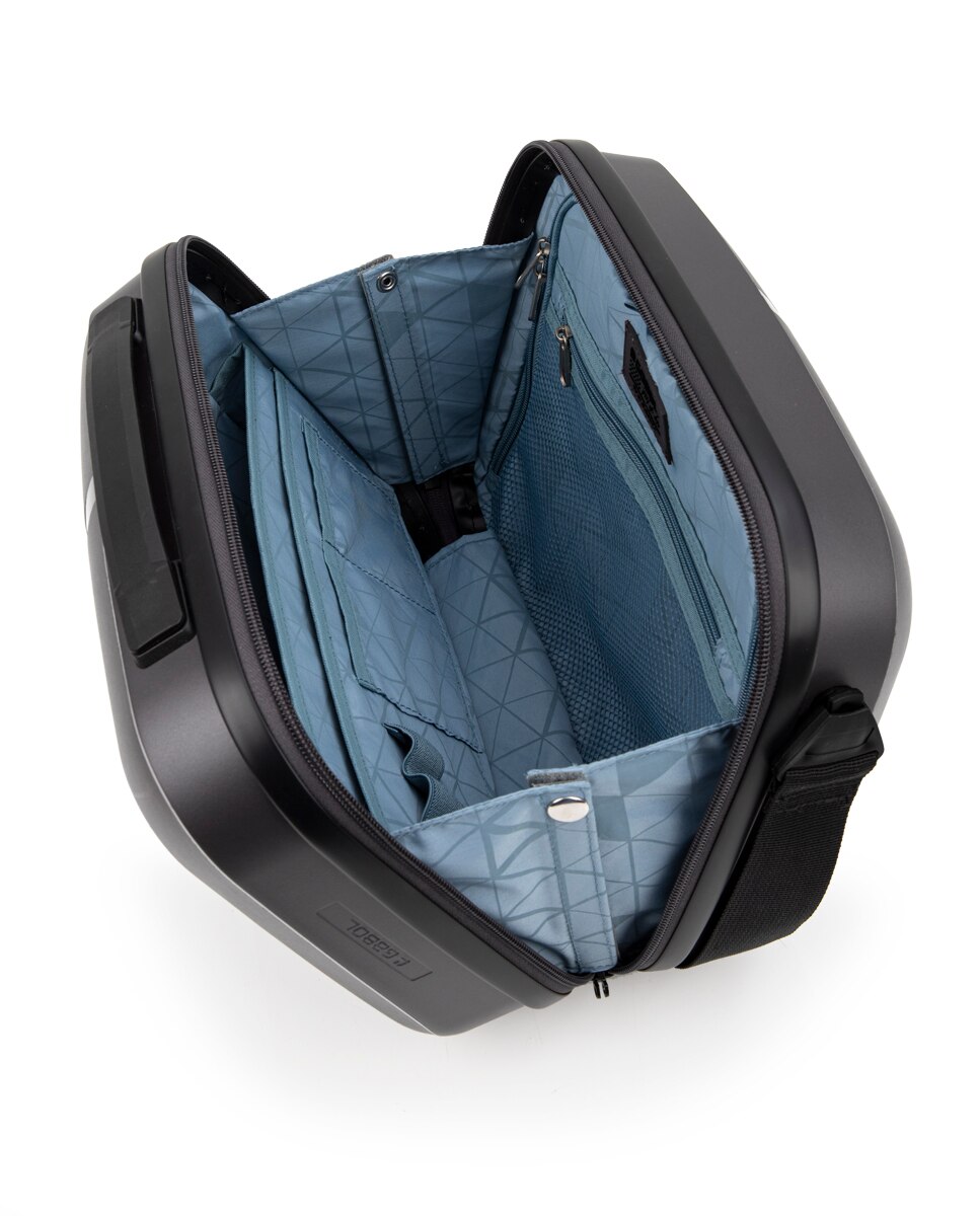 Necessaire Rígido Brooklyn com Capacidade de 13,8 L Cinzento-escuro-4