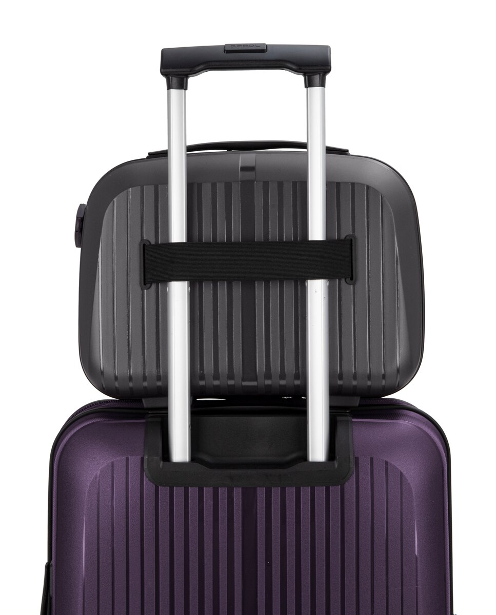Necessaire Rígido Brooklyn com Capacidade de 13,8 L Cinzento-escuro-5