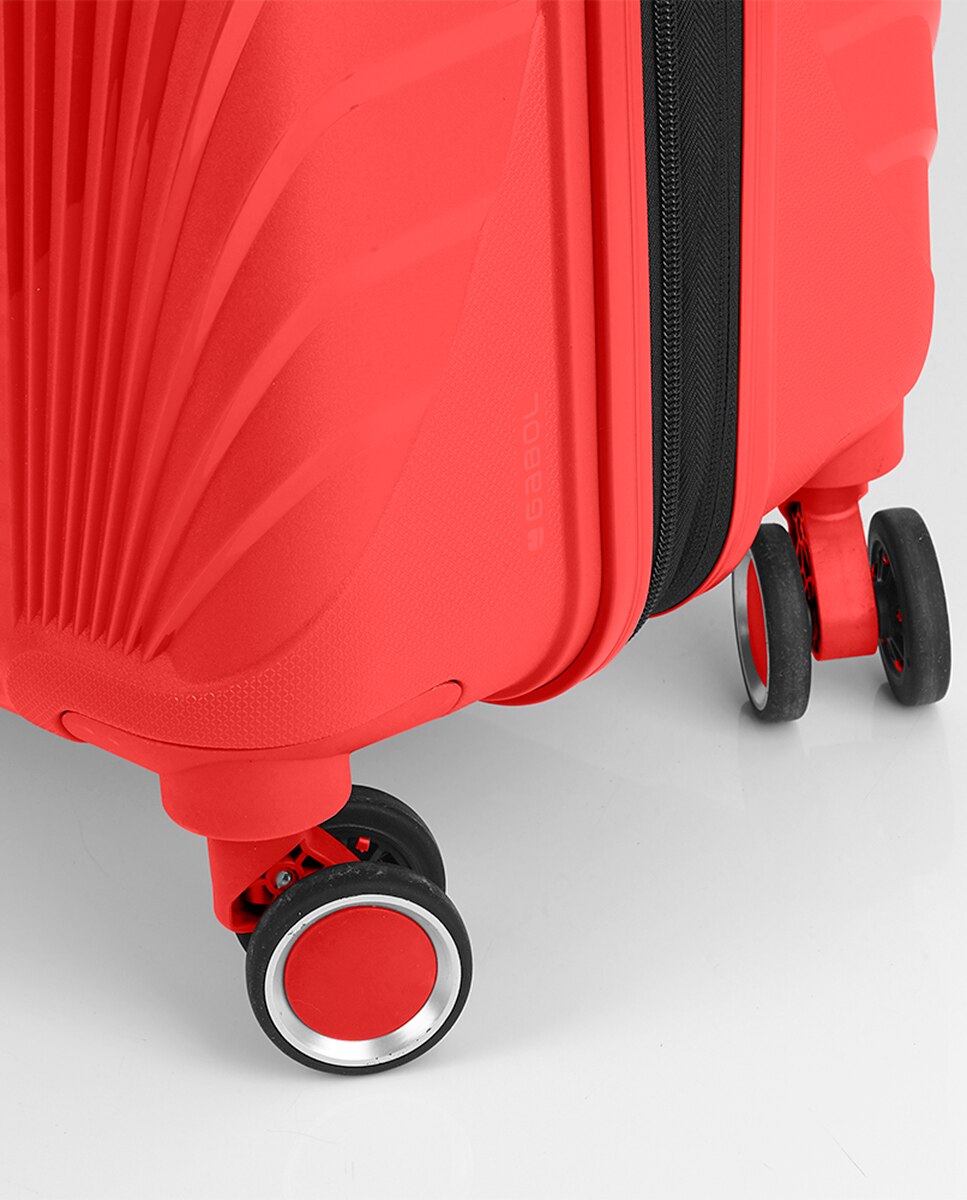 Mala de Cabine Expansível Soho com Capacidade de 41,2l Vermelho-5