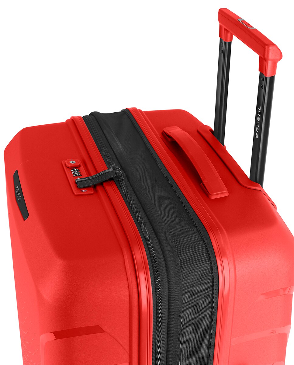 Mala de Cabine Expansível Soho com Capacidade de 41,2l Vermelho-6