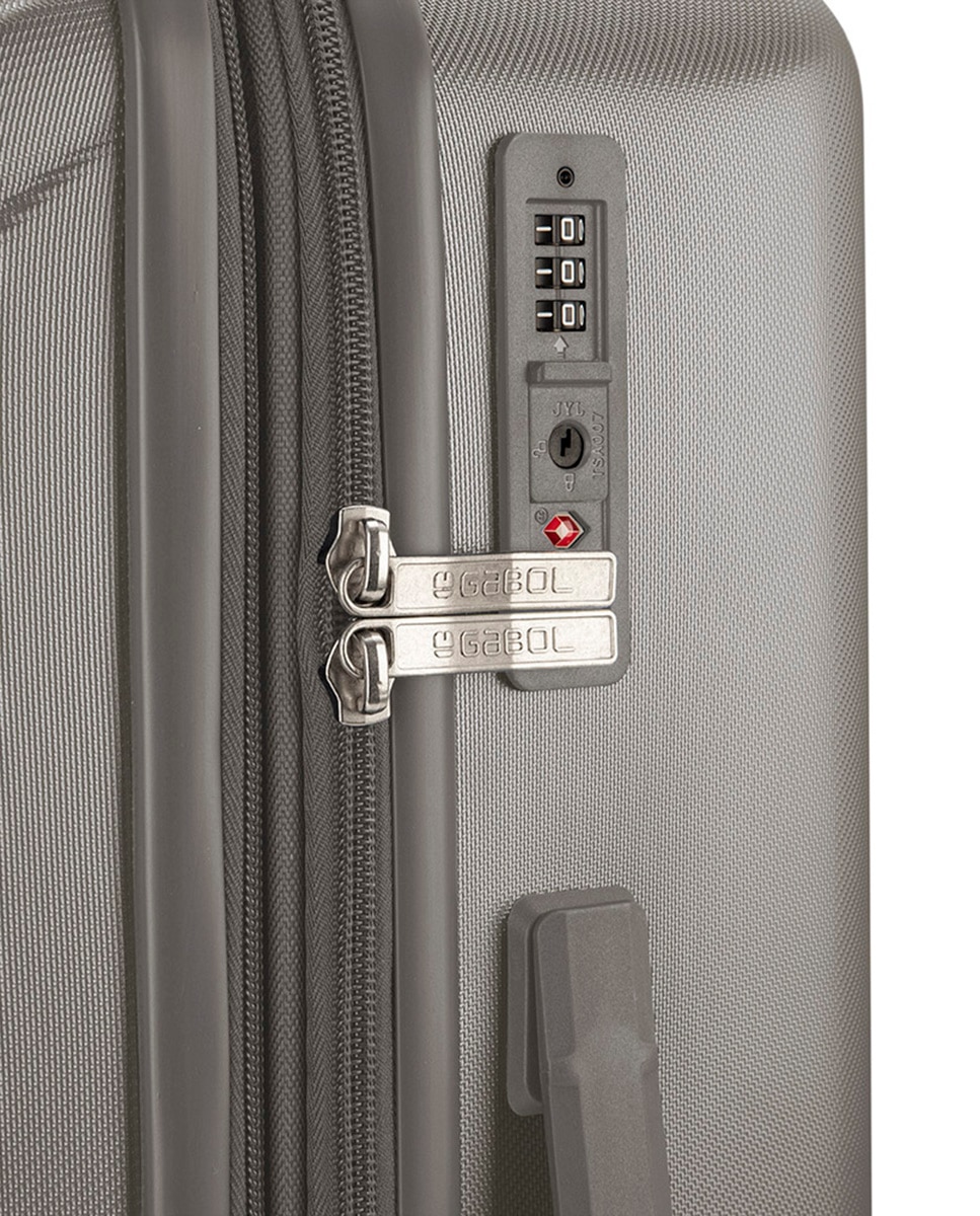 Mala de Cabine Expandível Kai com Capacidade de 41,3 L Champanhe-6