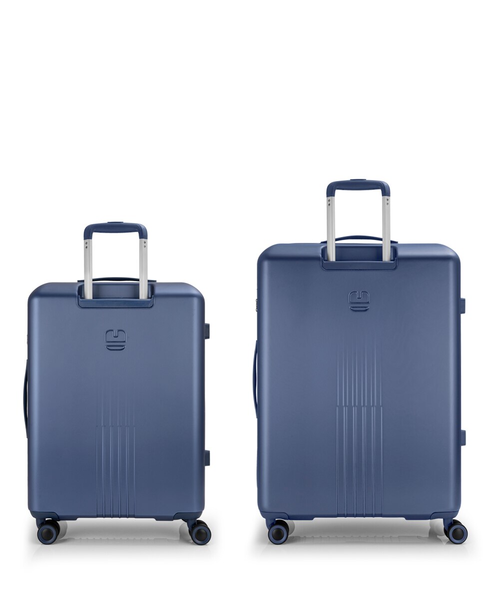 Conjunto de 2 Malas Expandíveis (média e Grande) Kai com Capacidade Até 183 L Azul-3