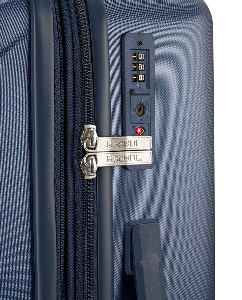 Conjunto de 2 Malas Expandíveis (média e Grande) Kai com Capacidade Até 183 L Azul-6