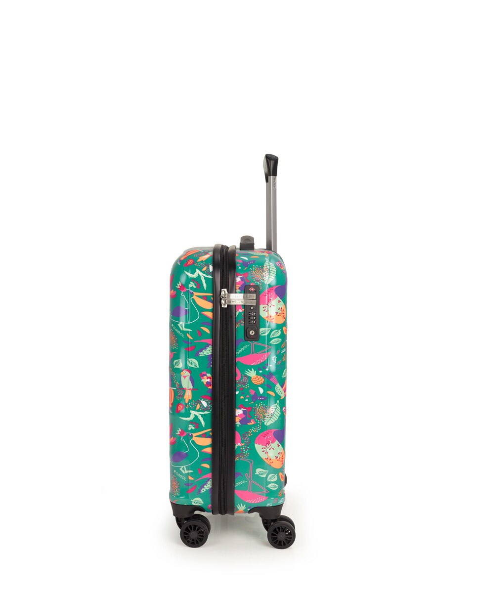 Mala de Cabine Vida com Capacidade de 38l Verde-2