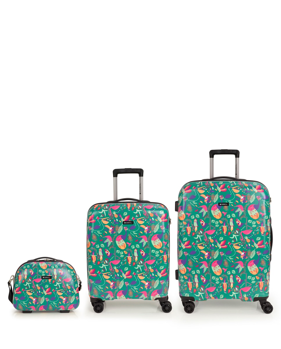 Imagem 0 de Conjunto de Malas (cabine, Média e Necessaire) Vida com Capacidade de 117l