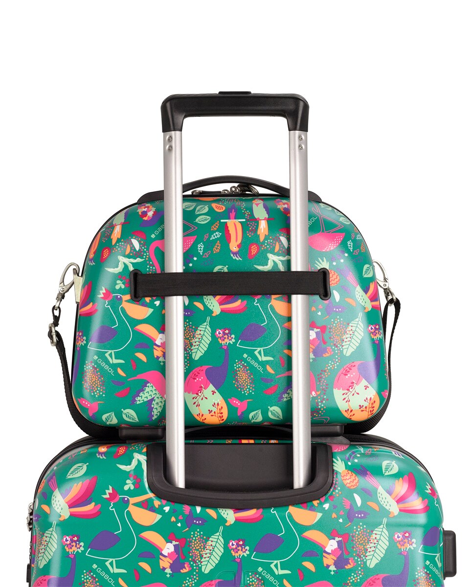 Necessaire Rígido Vida com Capacidade de 14l Verde-5