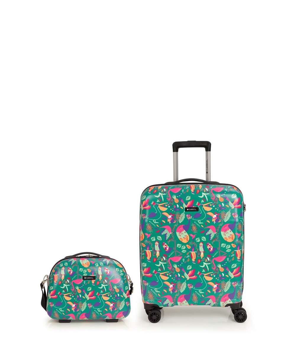 Imagem 0 de Conjunto Mala de Cabine e Necessaire Vida com Capacidade de 52l