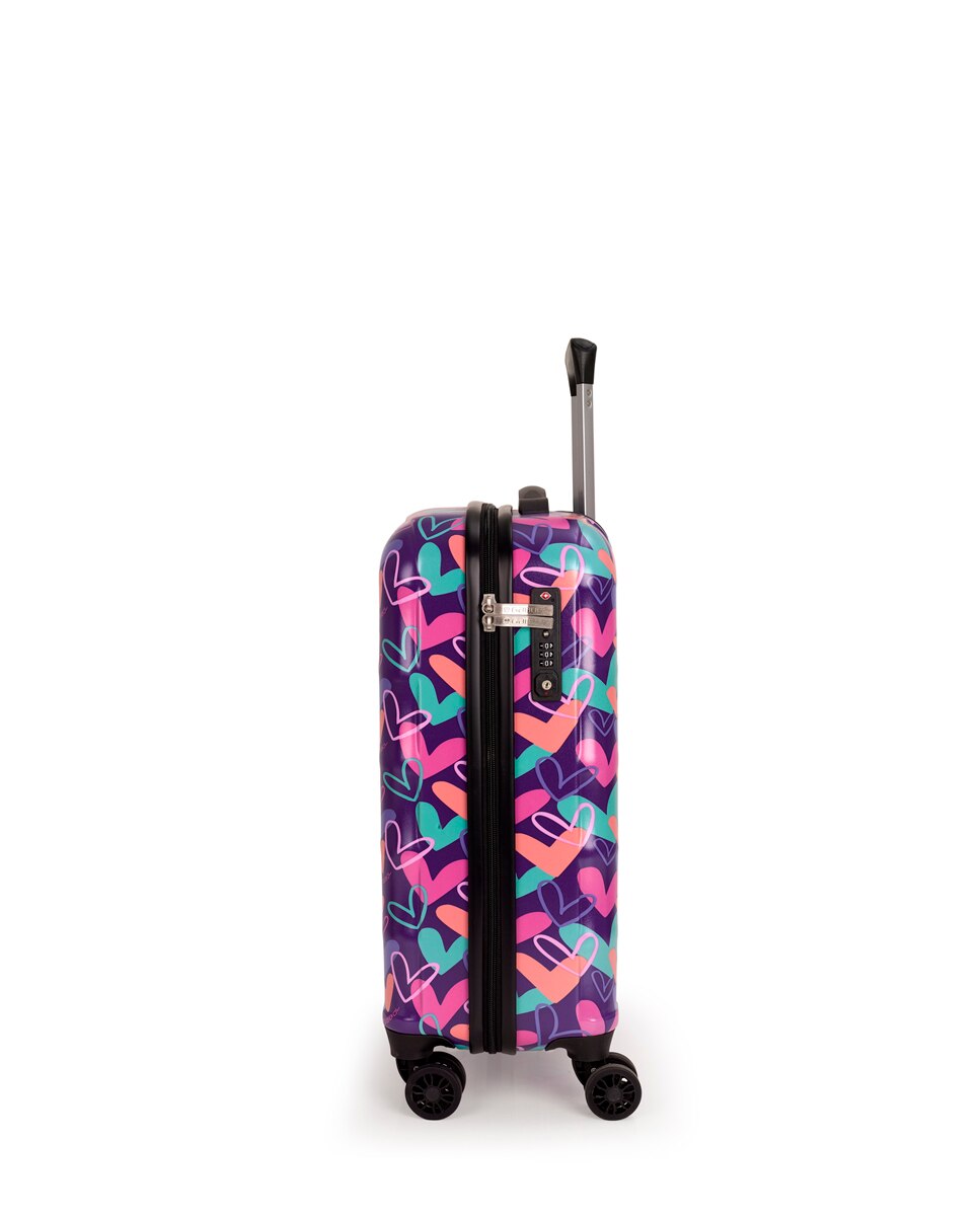 Mala de Cabine Kokoro com Capacidade de 38l Roxo-2